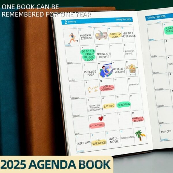 2025 Large Monthly Planner Item No#22201 - Image 4