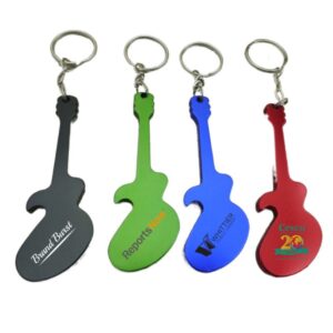 Guitar Bottle Opener With Keychain Item No#22212