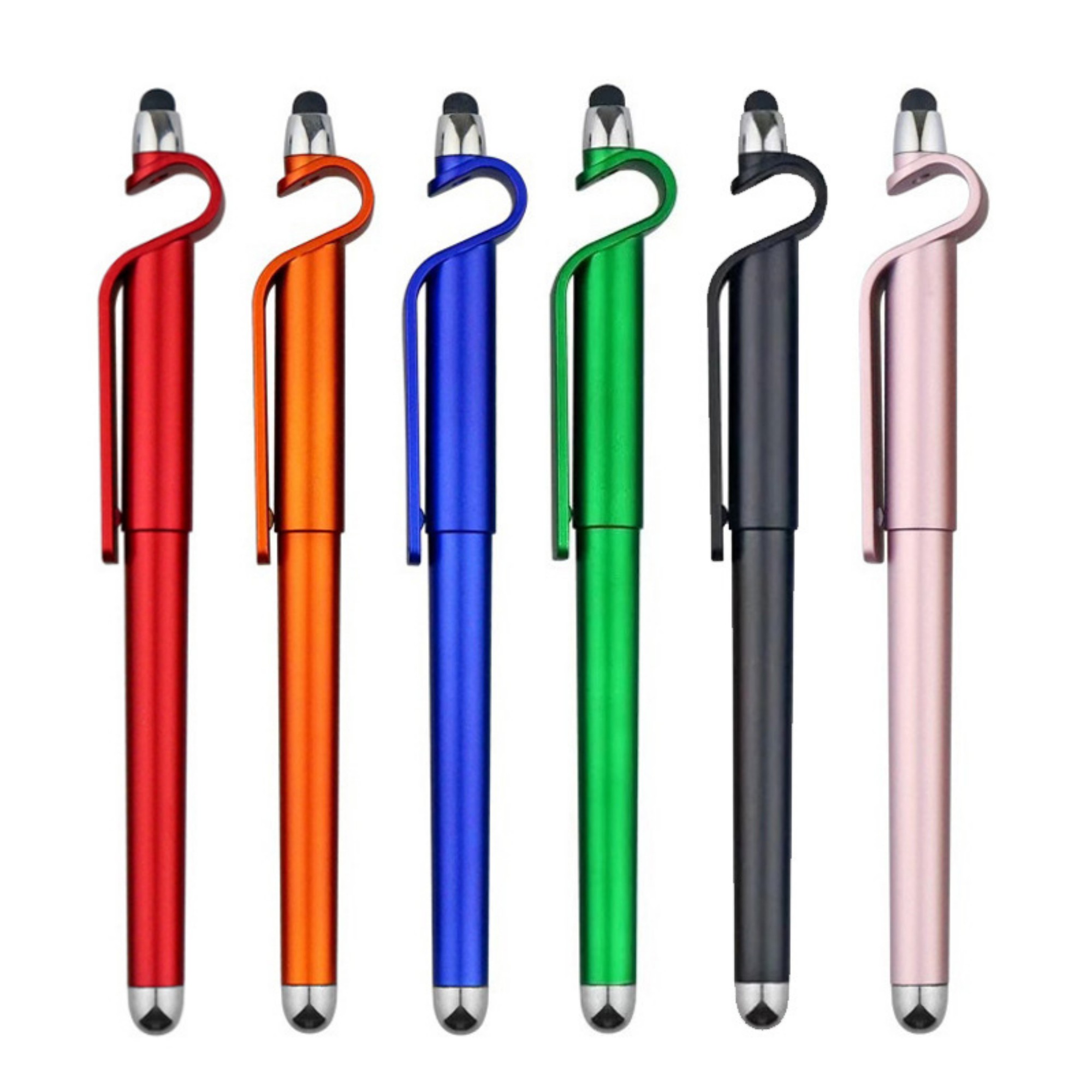 Multifunctional 3 In 1 Phone Holder Capacitive Stylus Ballpoint Pens Item No#22243 - Image 2