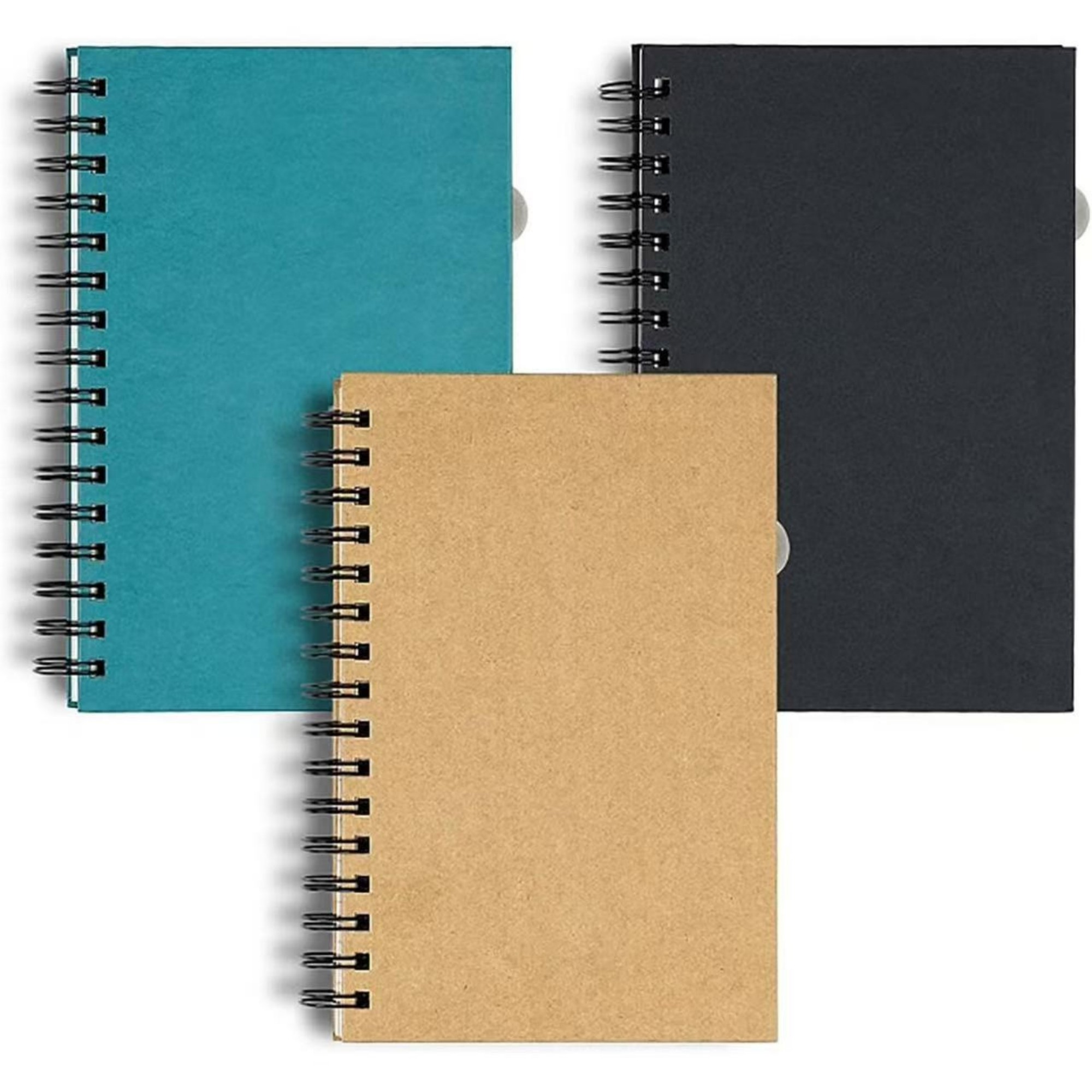 A5 120 Sheets Spiral Ruled Journal Wth Hard Cover Item No#22434 - Image 2