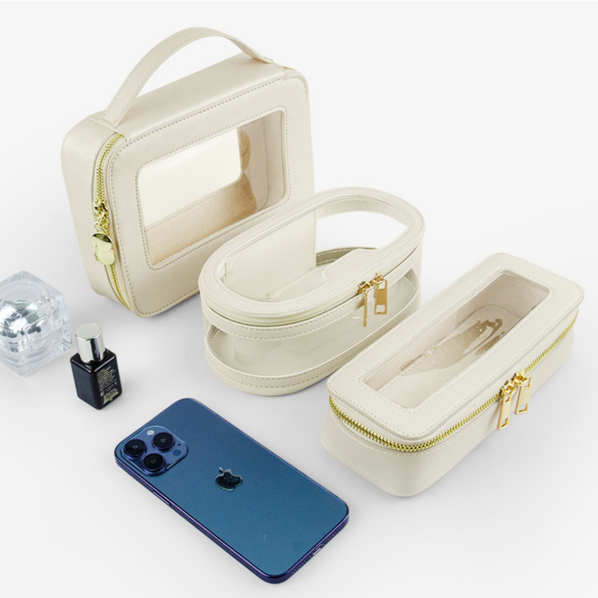 Transparent Toiletry Bag With Zipper Item No#21669 - Image 6