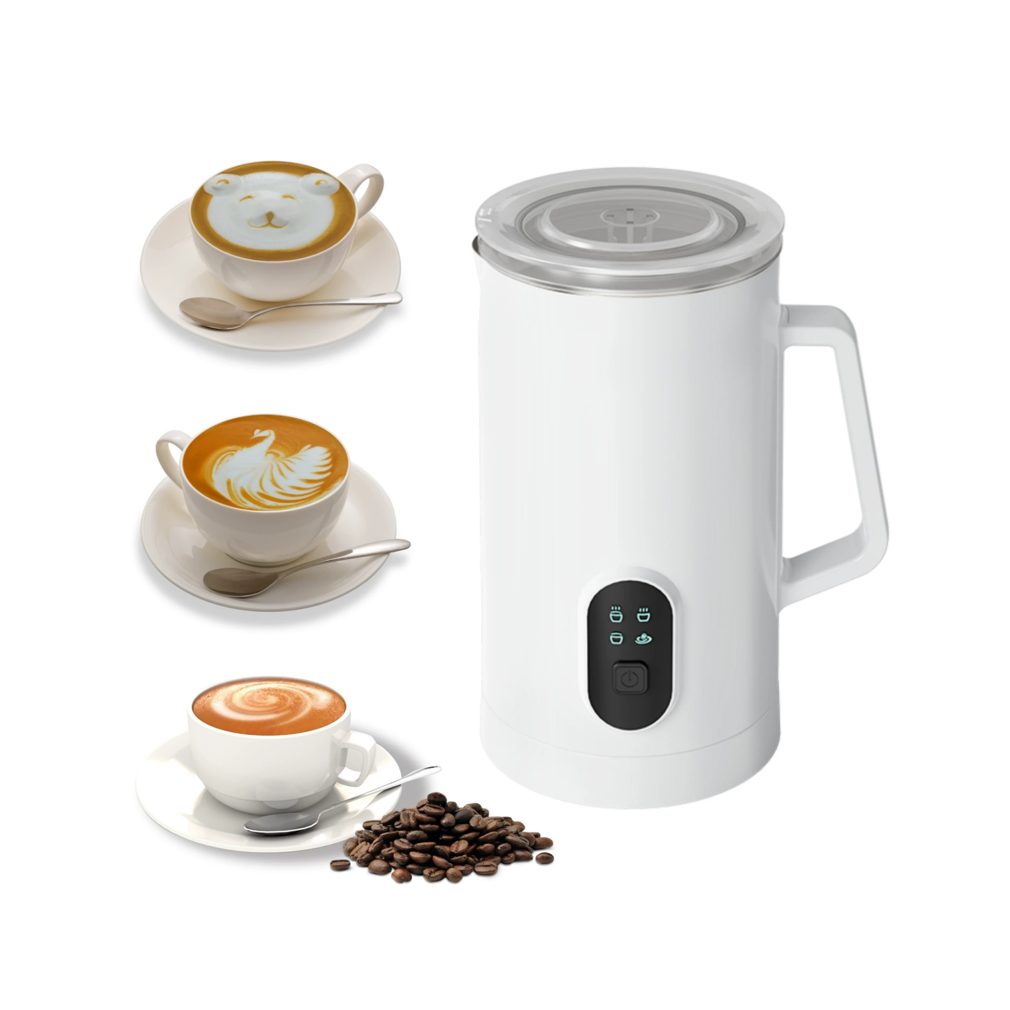 4 in 1 Multi-Functional Milk And Coffee Frother Item No#21693 - Image 2