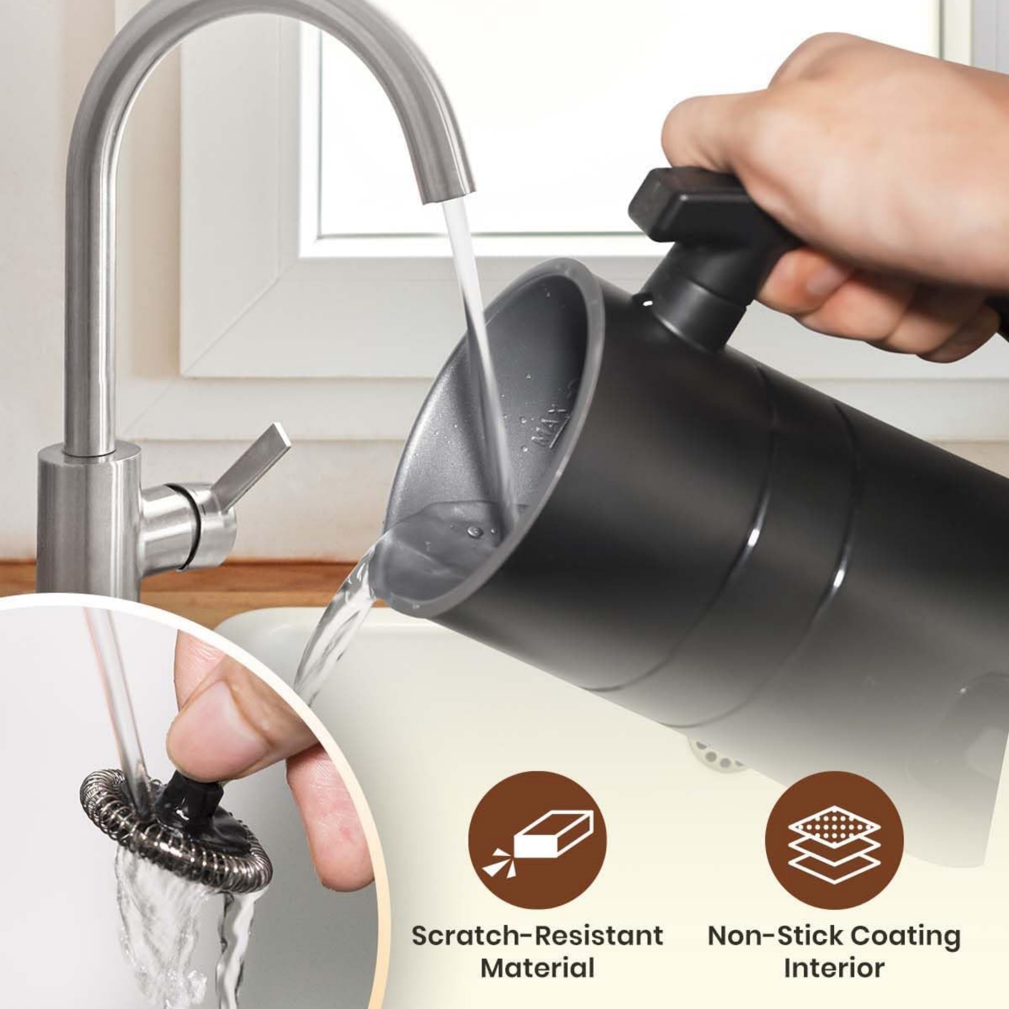 4 in 1 Multi-Functional Milk And Coffee Frother Item No#21694 - Image 6