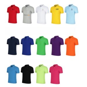 Summer Cotton Polo Shirt With Collar Item No#22453