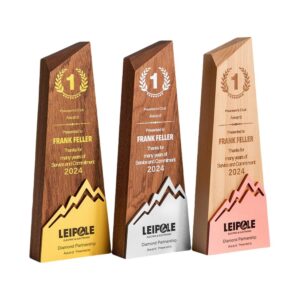 Wooden Mountain Award Trophy Item No#22474