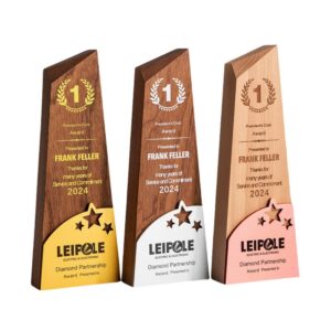 Starry Wooden Award Trophy Item No#22478