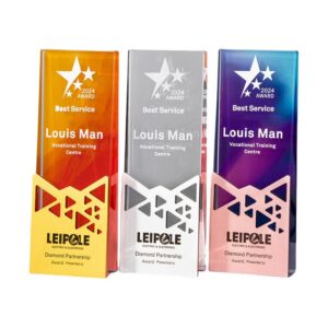 Geometric Crystal Award Trophy Item No#22496