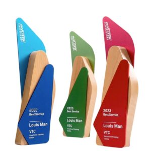 Creative Wooden Award Trophy Item No#22497