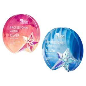 Round Colorful Crystal Trophy Item No#22499