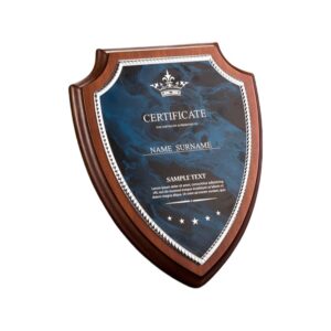 Wooden Shield Medal Item No#22506