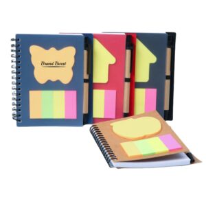 Spiral Notepads With Pen Holder Item No#21769