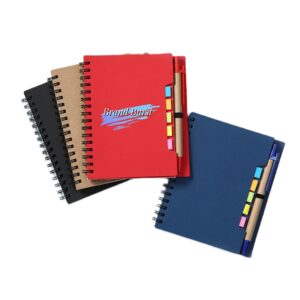 Spiral Notepads With Pen Holder Item No#21770