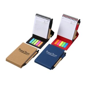 Spiral Memo Pad With Pen And Sticky Notes Item No#21771