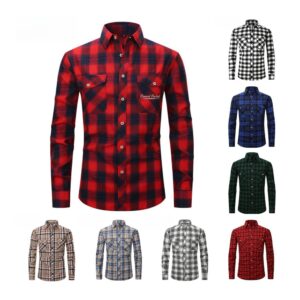 Men's Flannel Plaid Shirt Item No#21777