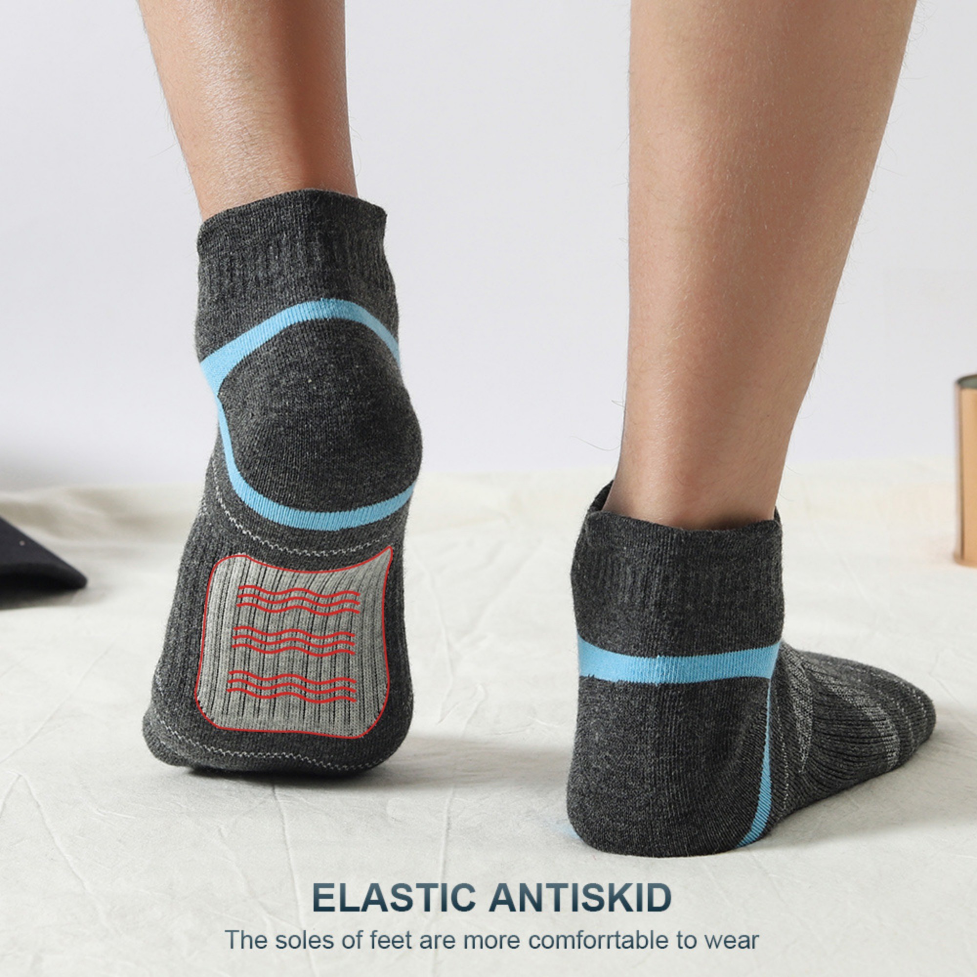 Men's Cotton Sports Socks Item No#22648 - Image 5