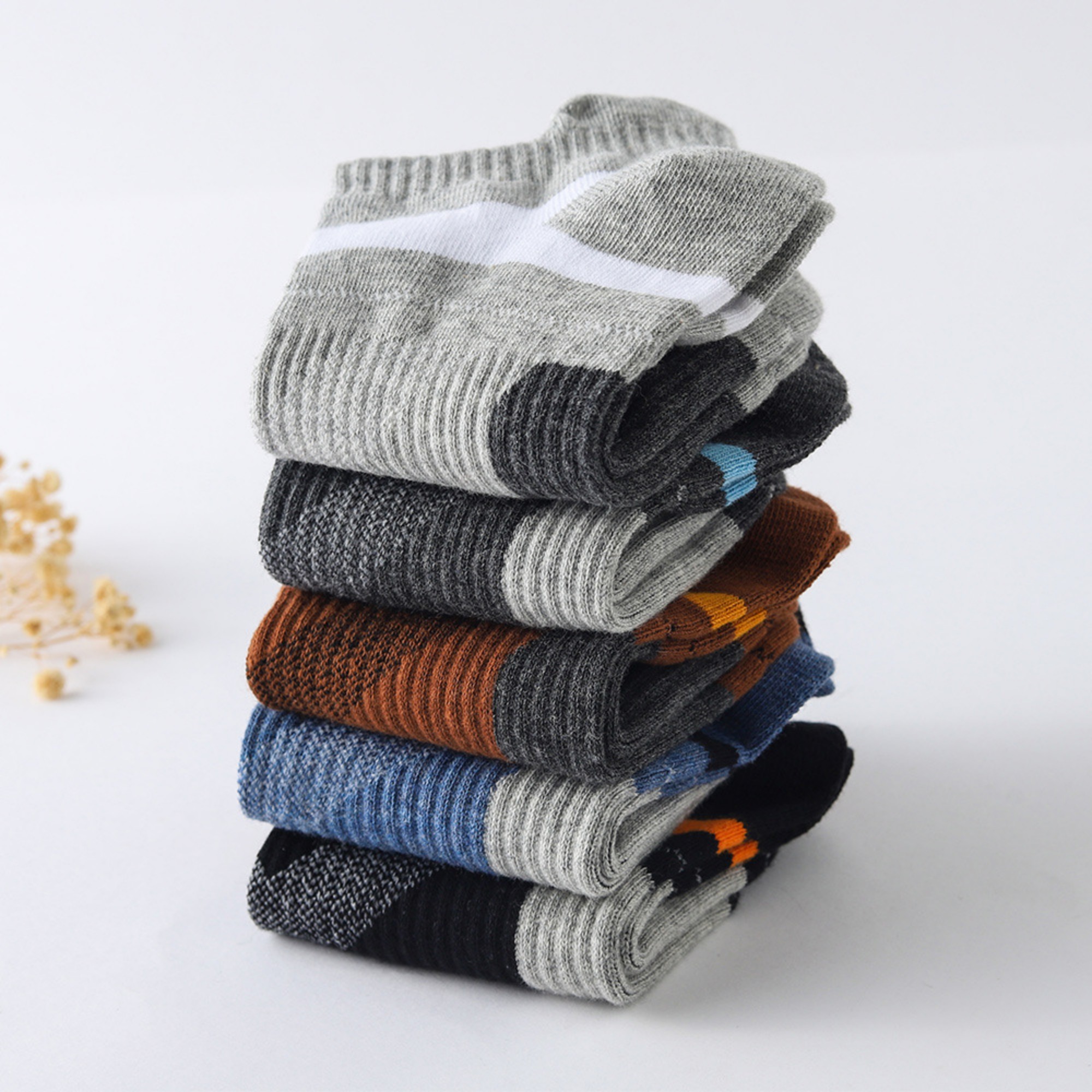 Men's Cotton Sports Socks Item No#22648 - Image 6