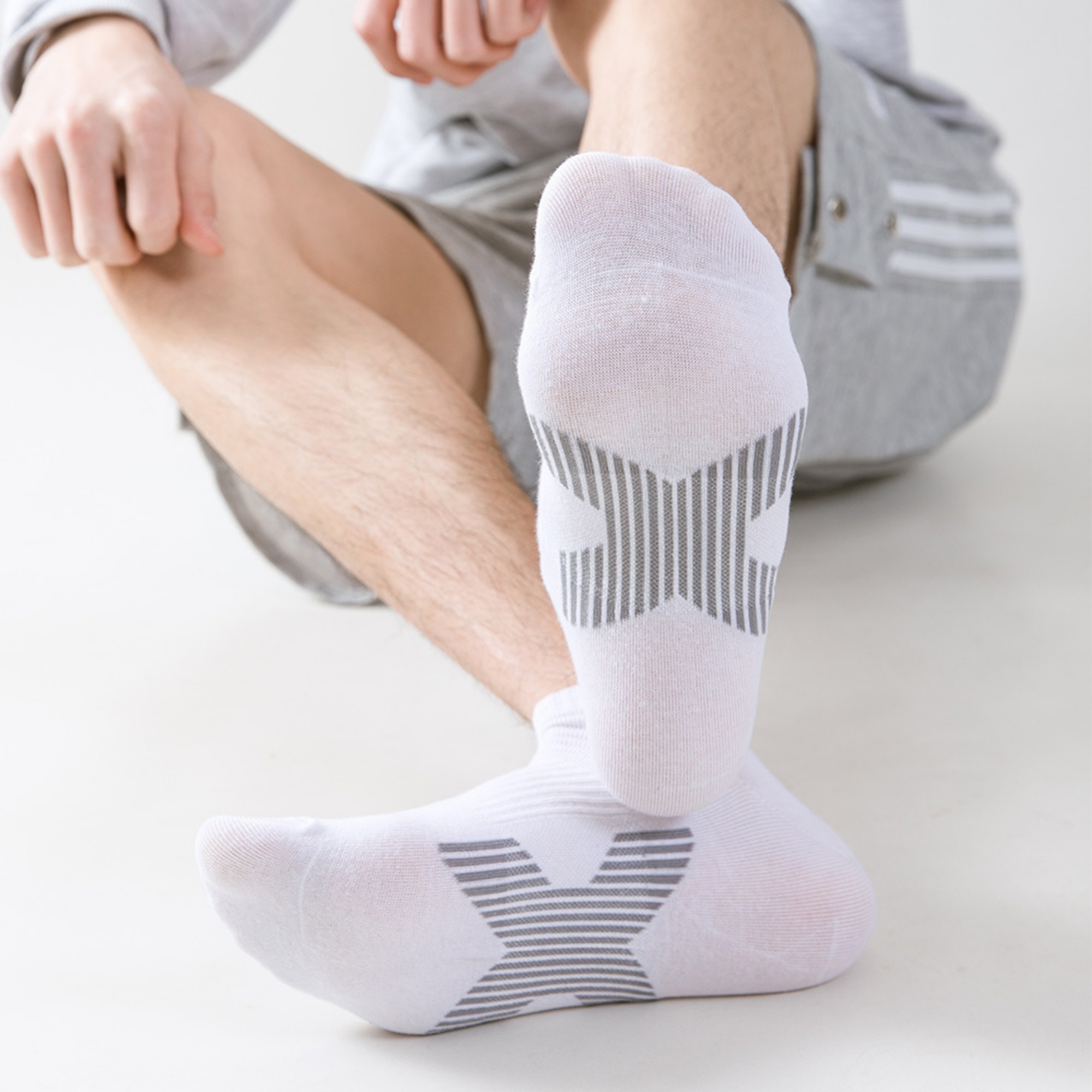 Men's Cotton Sports Socks Item No#22660 - Image 5