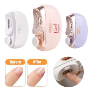 2-in-1 Electric Nail Trimmer And Polisher Item No#22706