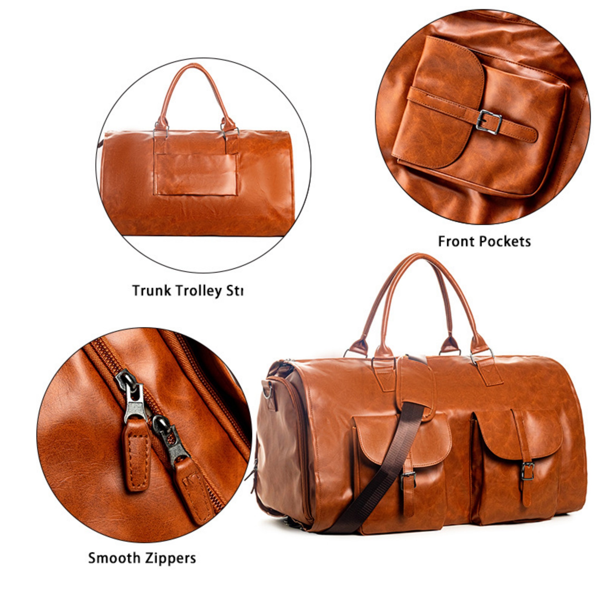 Travel Duffel Bag With Shoulder Strap Item No#22748 - Image 4
