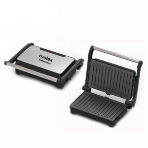Press Grill With Easy-Clean Durable Plates Item No#22856