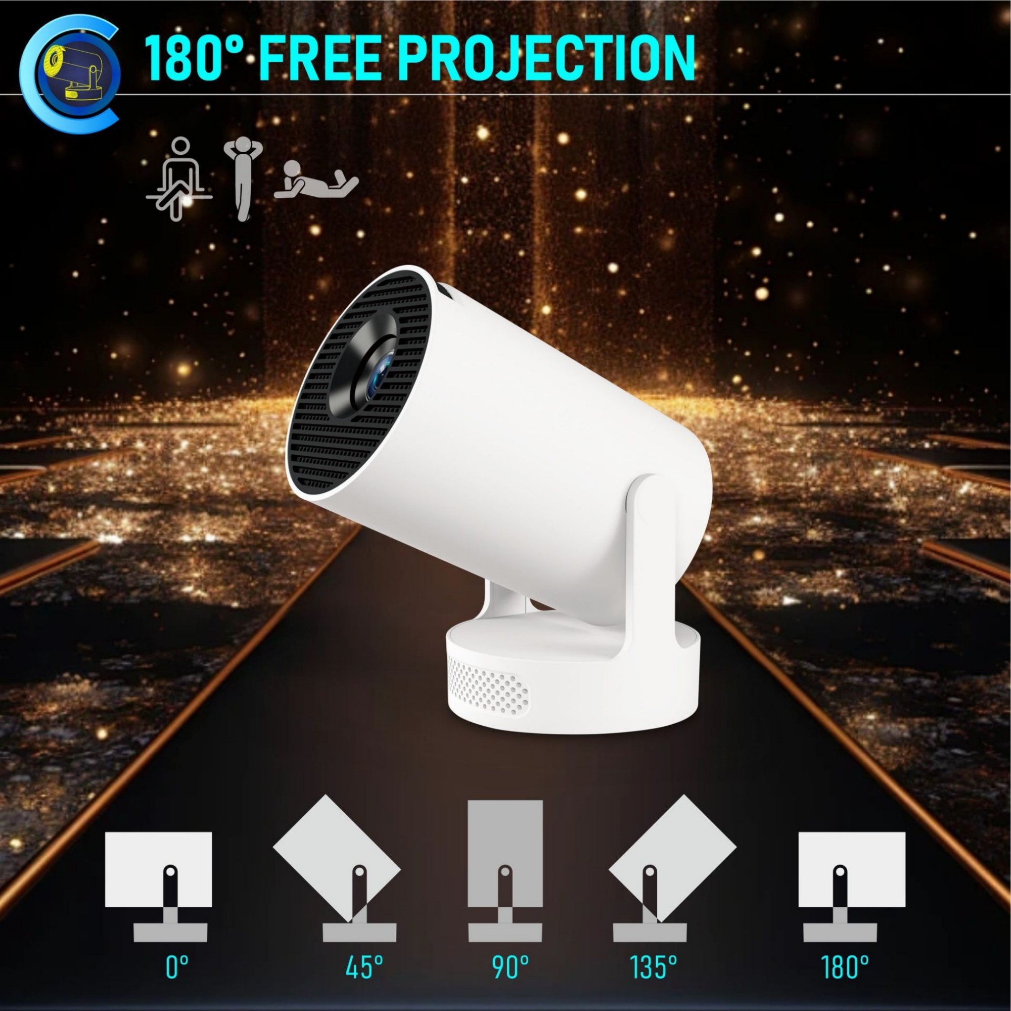 Projector With Wifi And Bluetooth Item No#22940 - Image 5