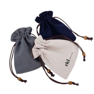 Reusable Canvas Drawstring Bags Item No#22966