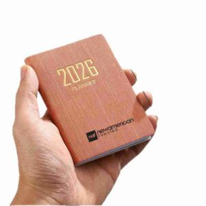 A7 PU Cover Pocket Notebook 2026 Item No#22977