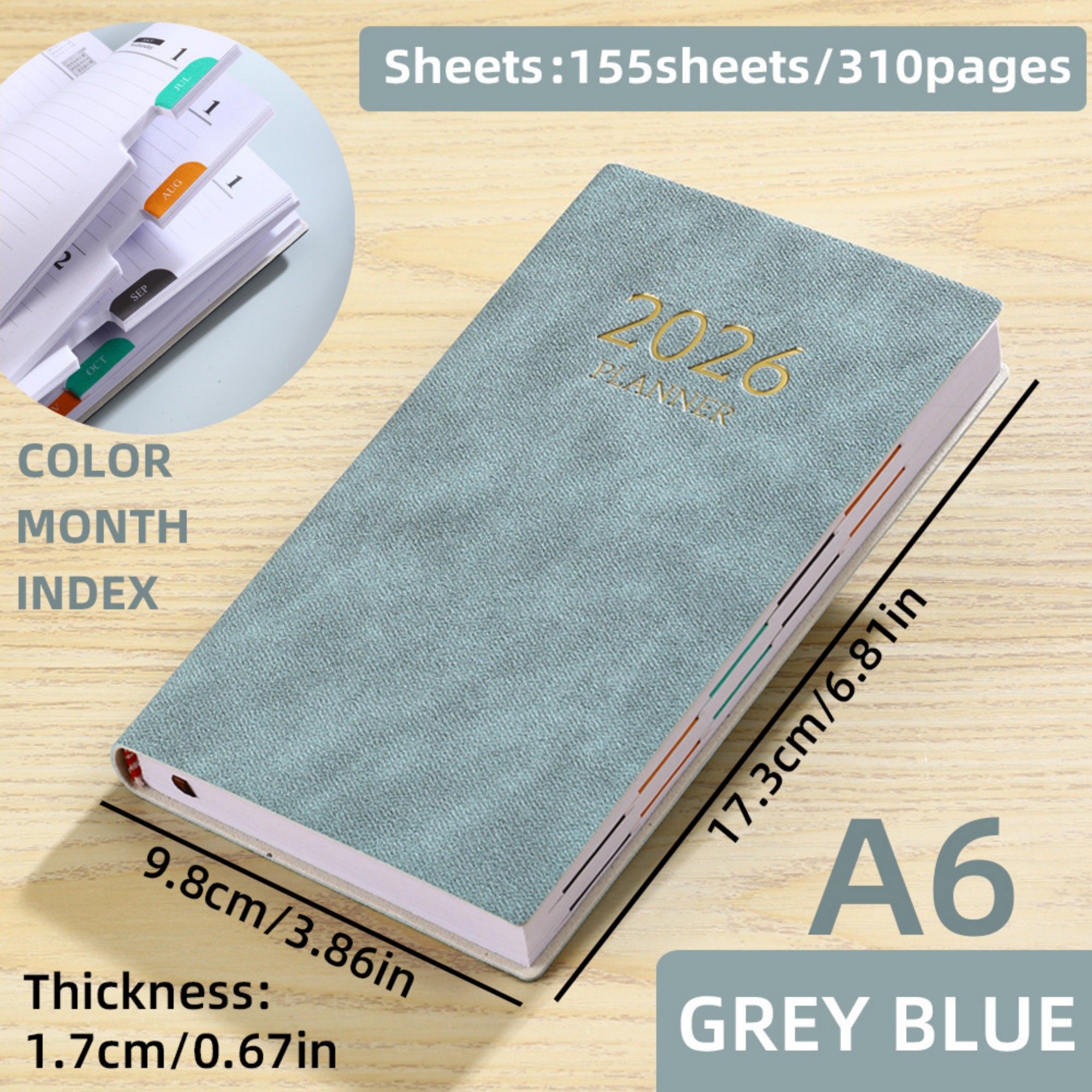 A6 2026 Daily Journal Planner Item No#22982 - Image 5