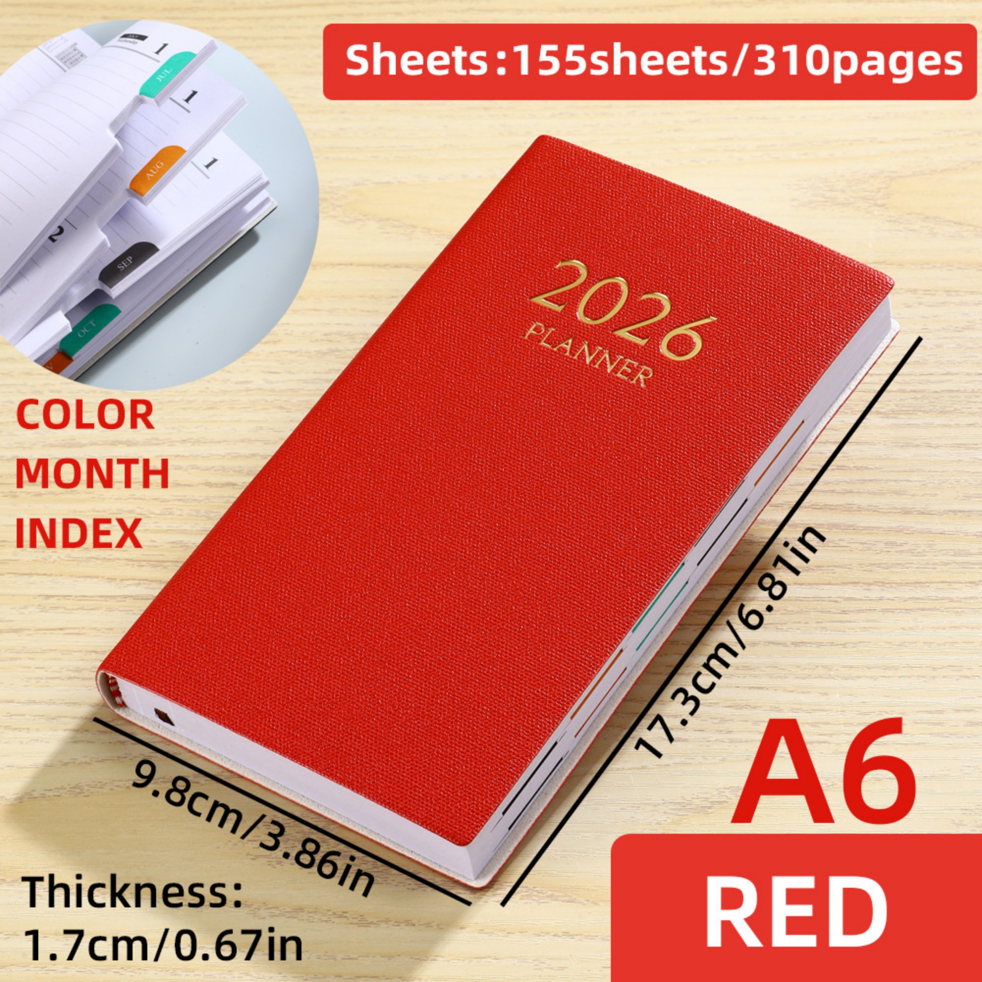 A6 2026 Daily Journal Planner Item No#22982 - Image 7