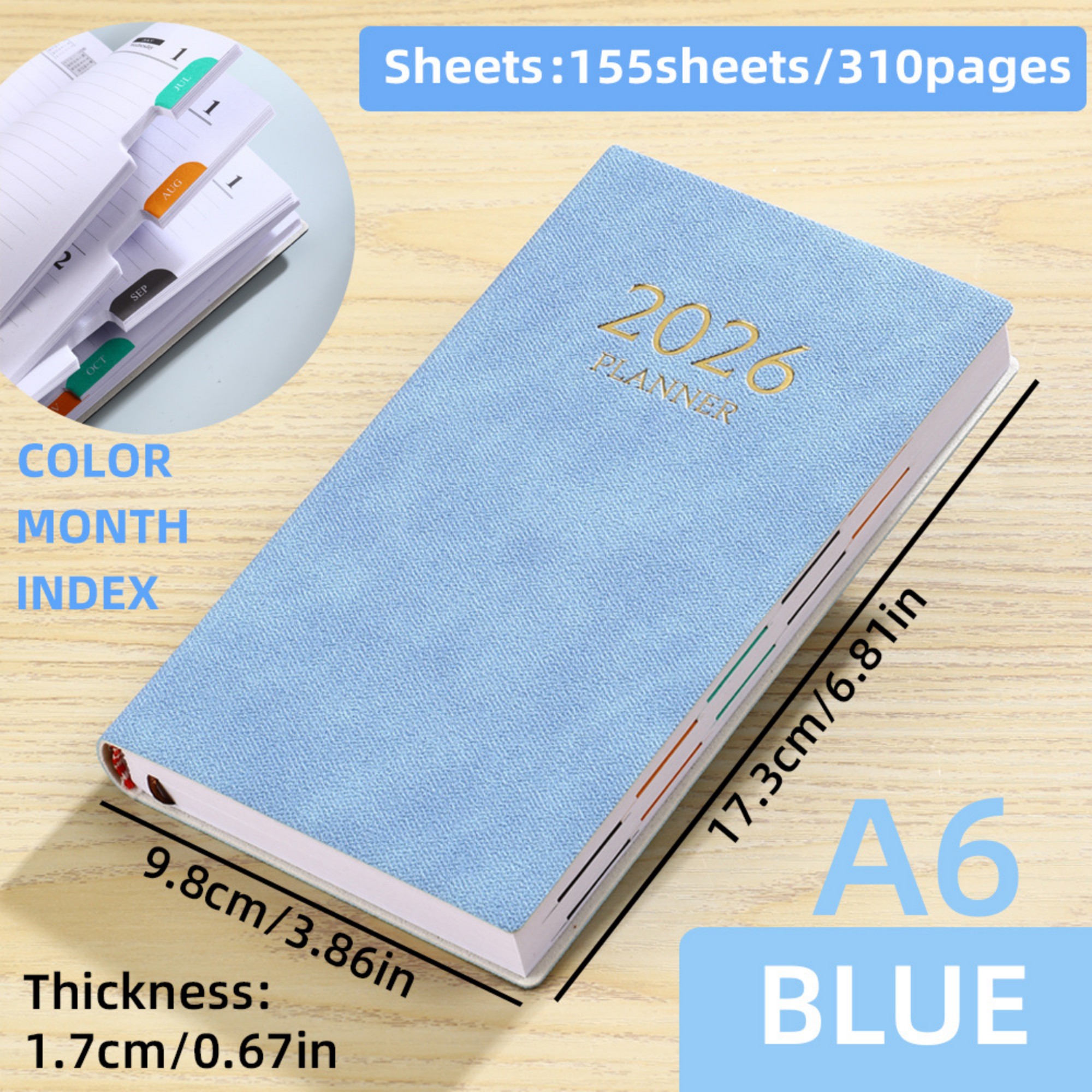 A6 2026 Daily Journal Planner Item No#22982 - Image 8