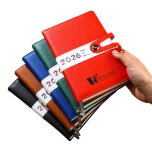 2026 A5 320 Pages PU Cover Daily Planner Item No#21812