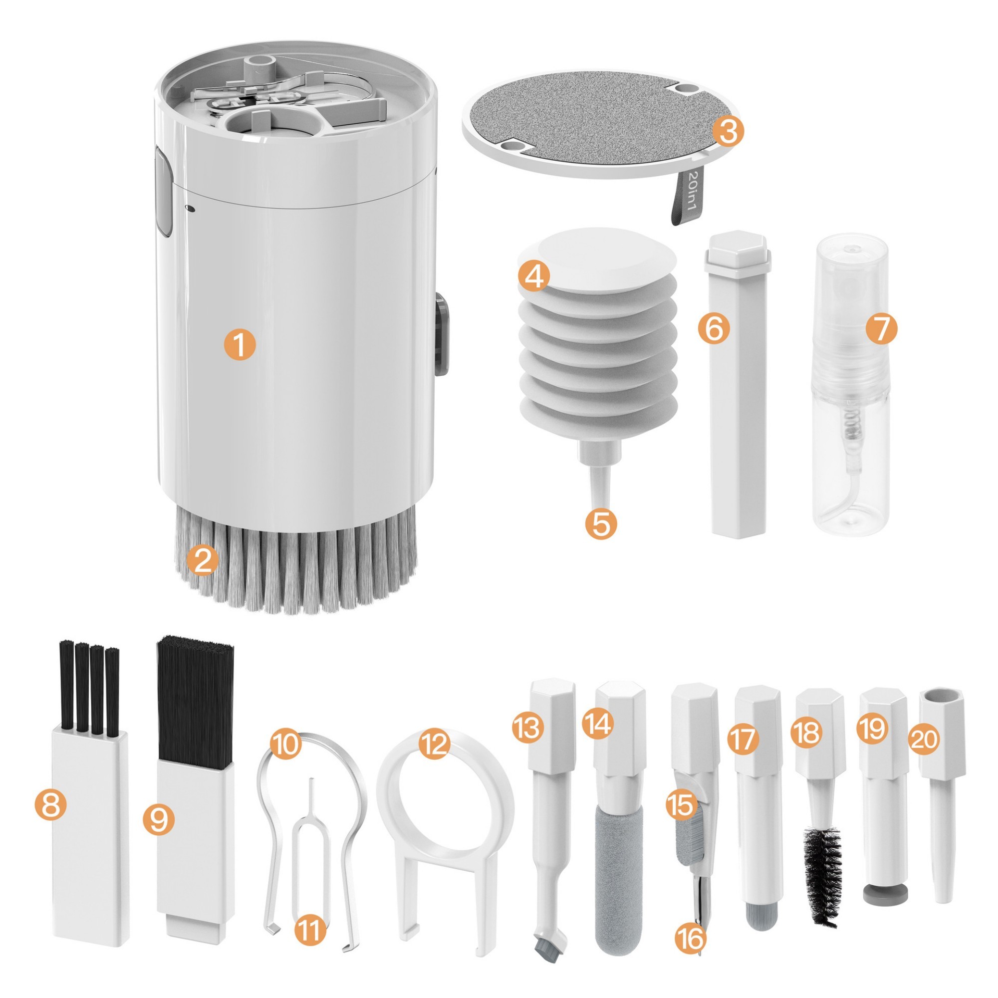 20 In 1 Electronic Device Clean Tool Kit Item No#21815 - Image 4