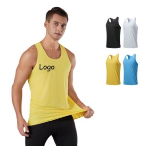 Men's Lightweight And Breathable Fitness Tank Tops Item No#21855