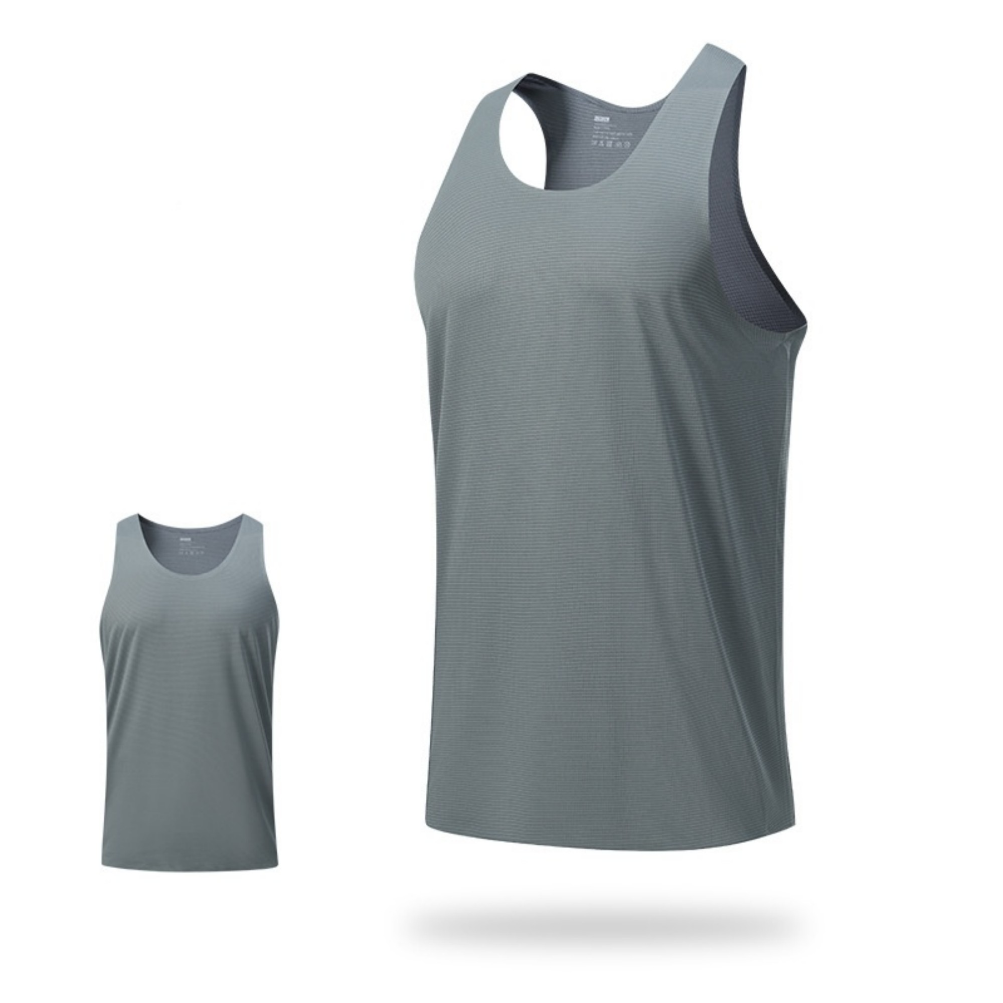 Men's Lightweight And Breathable Fitness Tank Tops Item No#21855 - Image 8