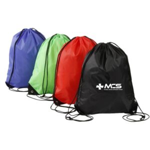 Solid Color Drawstring Backpacks Item No#21858