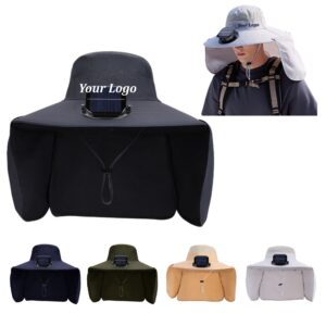 Solar Powered Cooling Fan Hat Item No#21872