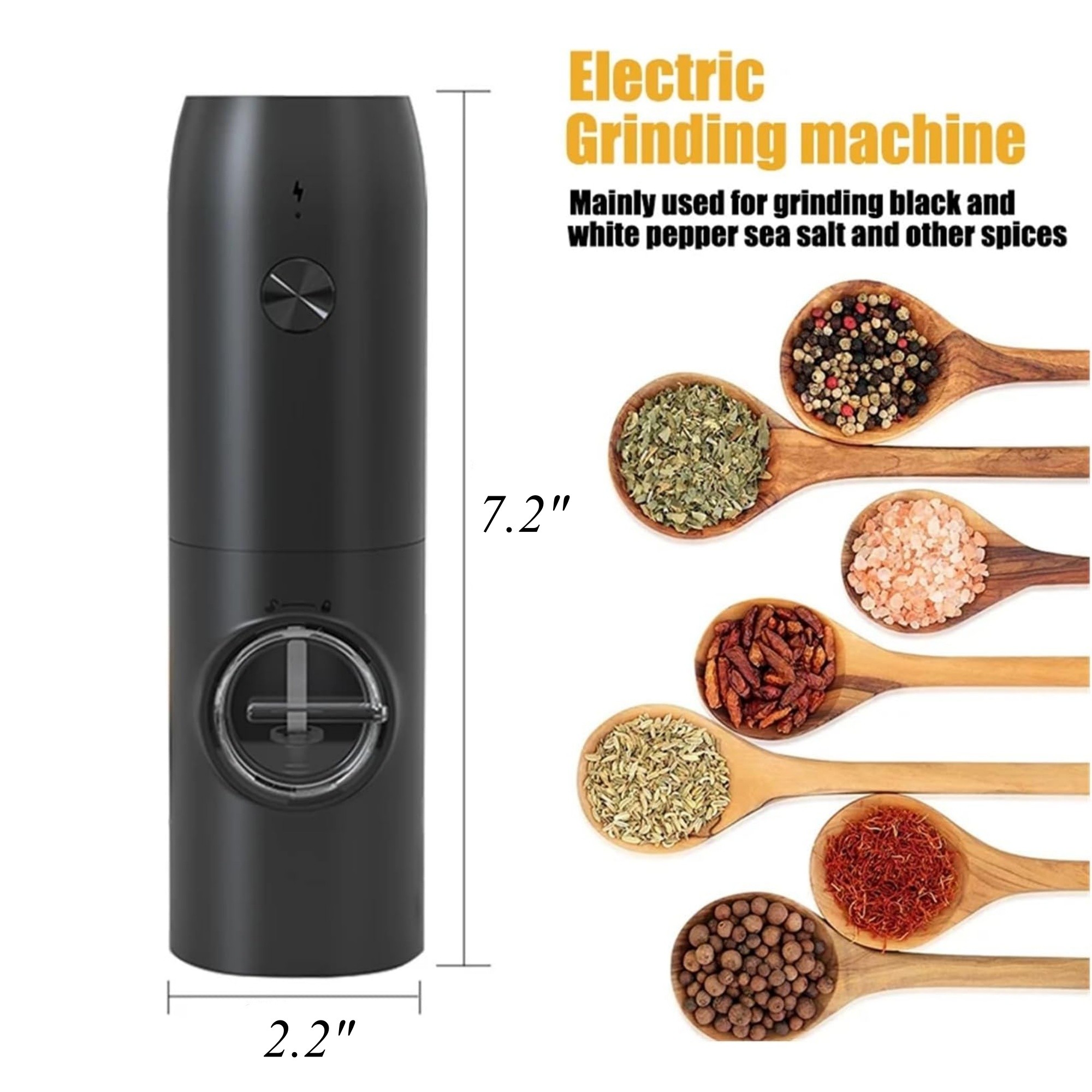 Electric Pepper Grinder Item No#21887 - Image 3