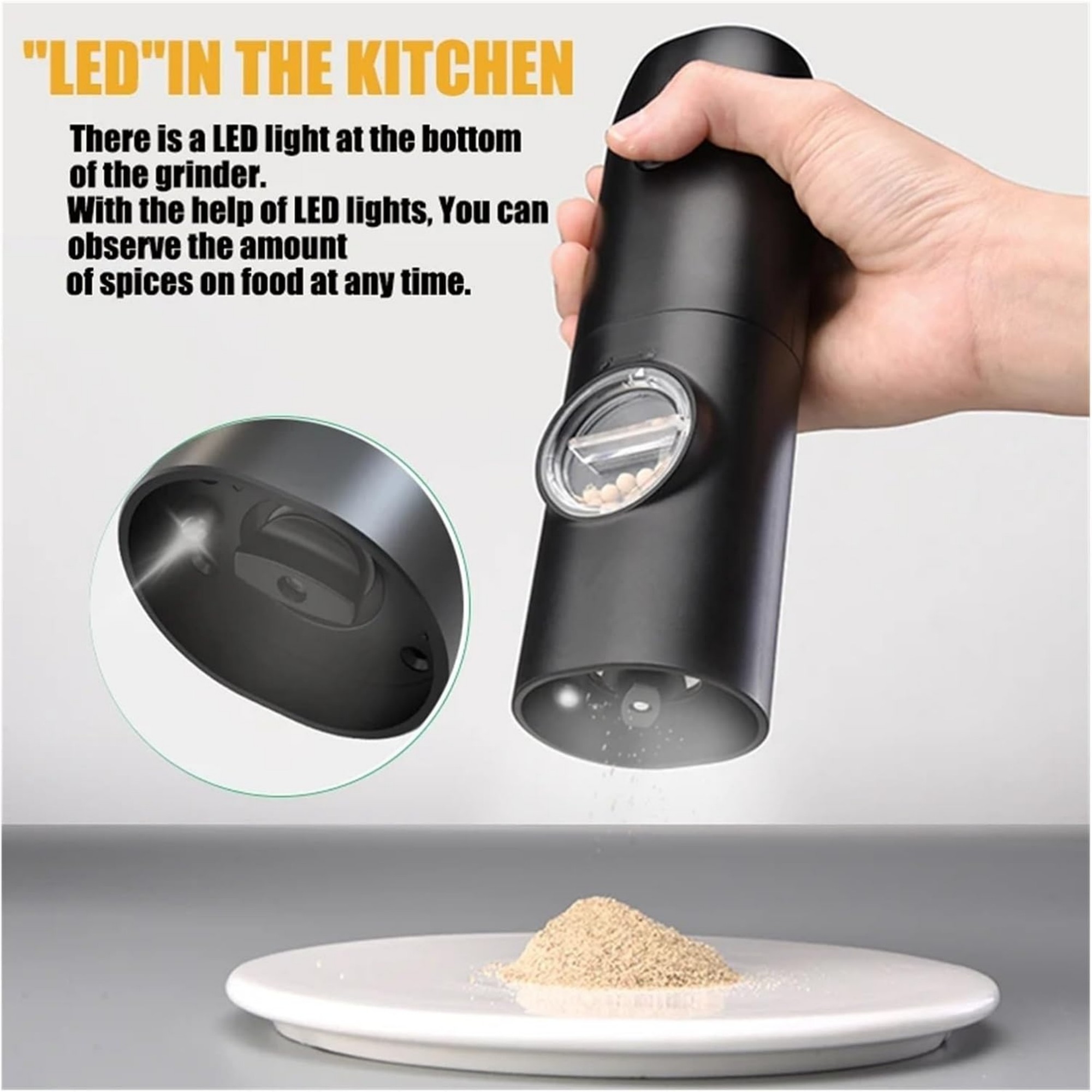 Electric Pepper Grinder Item No#21887 - Image 5