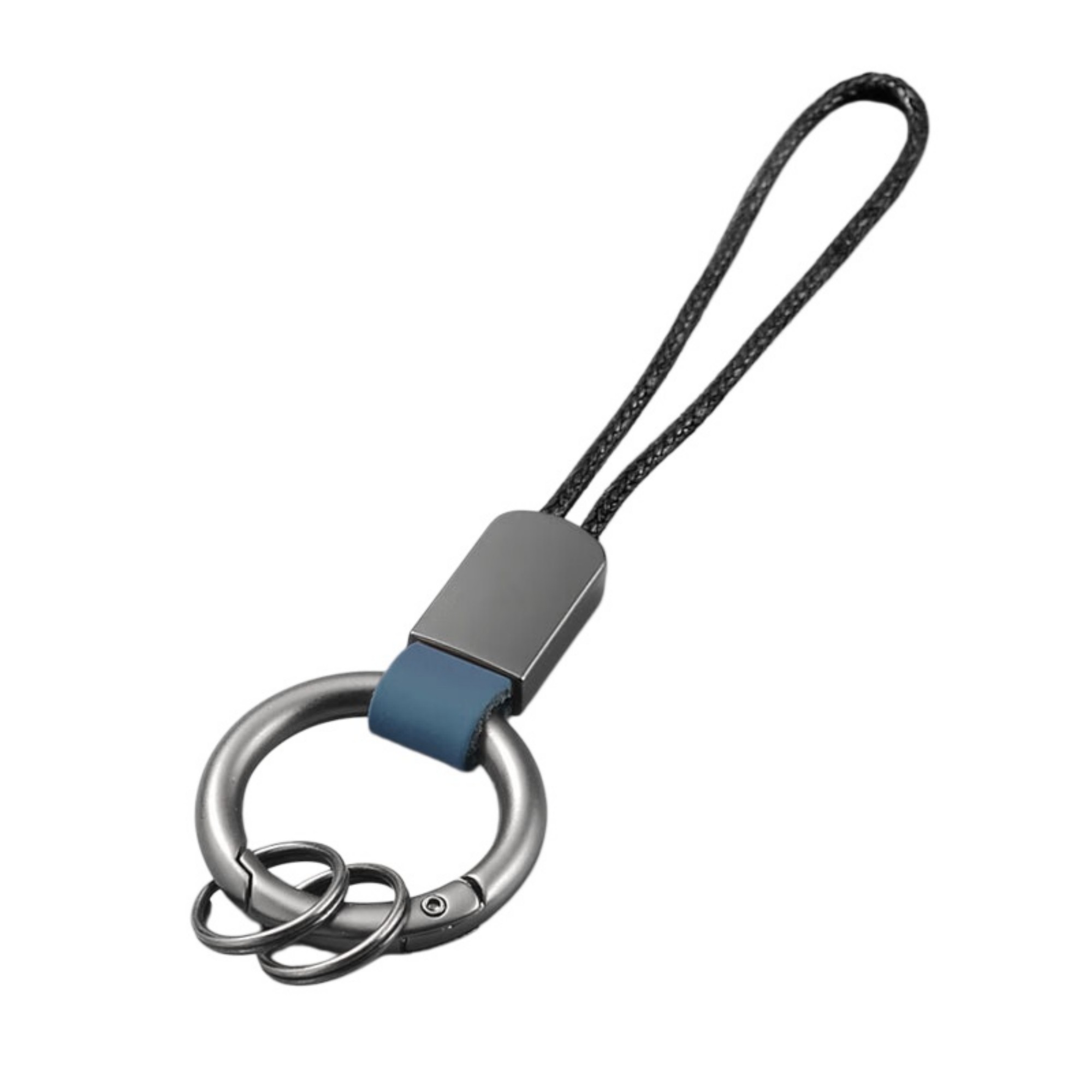 Microfiber Leather Keychain With Wrist Lanyard And Frosted Buckle Item No#21895 - Image 9