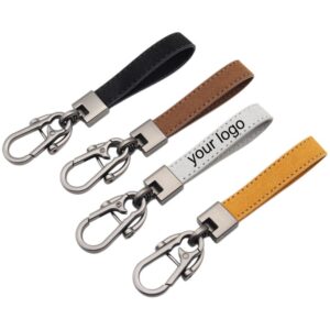 Key Keychain Holder With 360??Rotatable Snap Swivel Item No#21901
