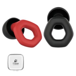 Hexagonal Design Silicone Earplugs Item No#21911