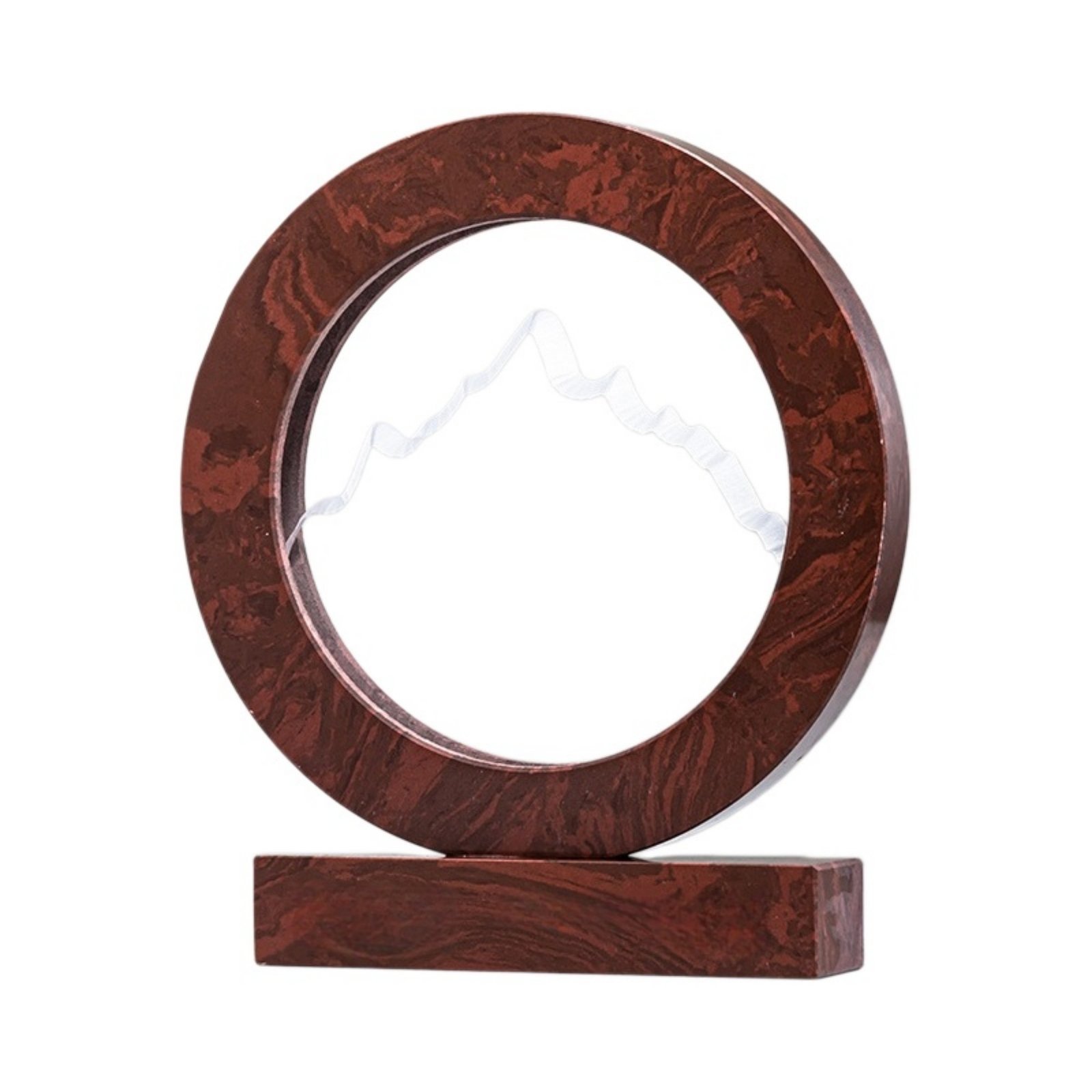Round Marble Crystal Trophy Item No#21952 - Image 3