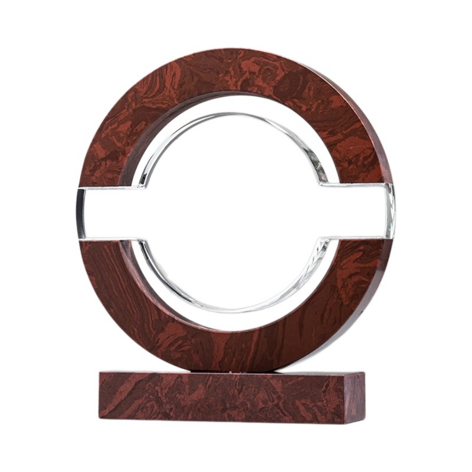 Round Marble Crystal Trophy Item No#21952 - Image 5